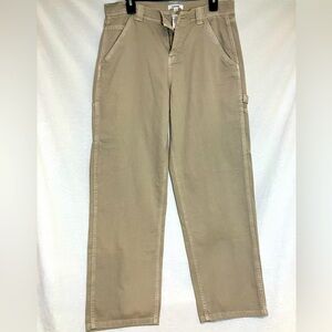 Garage Brand Women’s Wide Leg Painter’s Pants Size 7 100% Cotton Skater Grunge